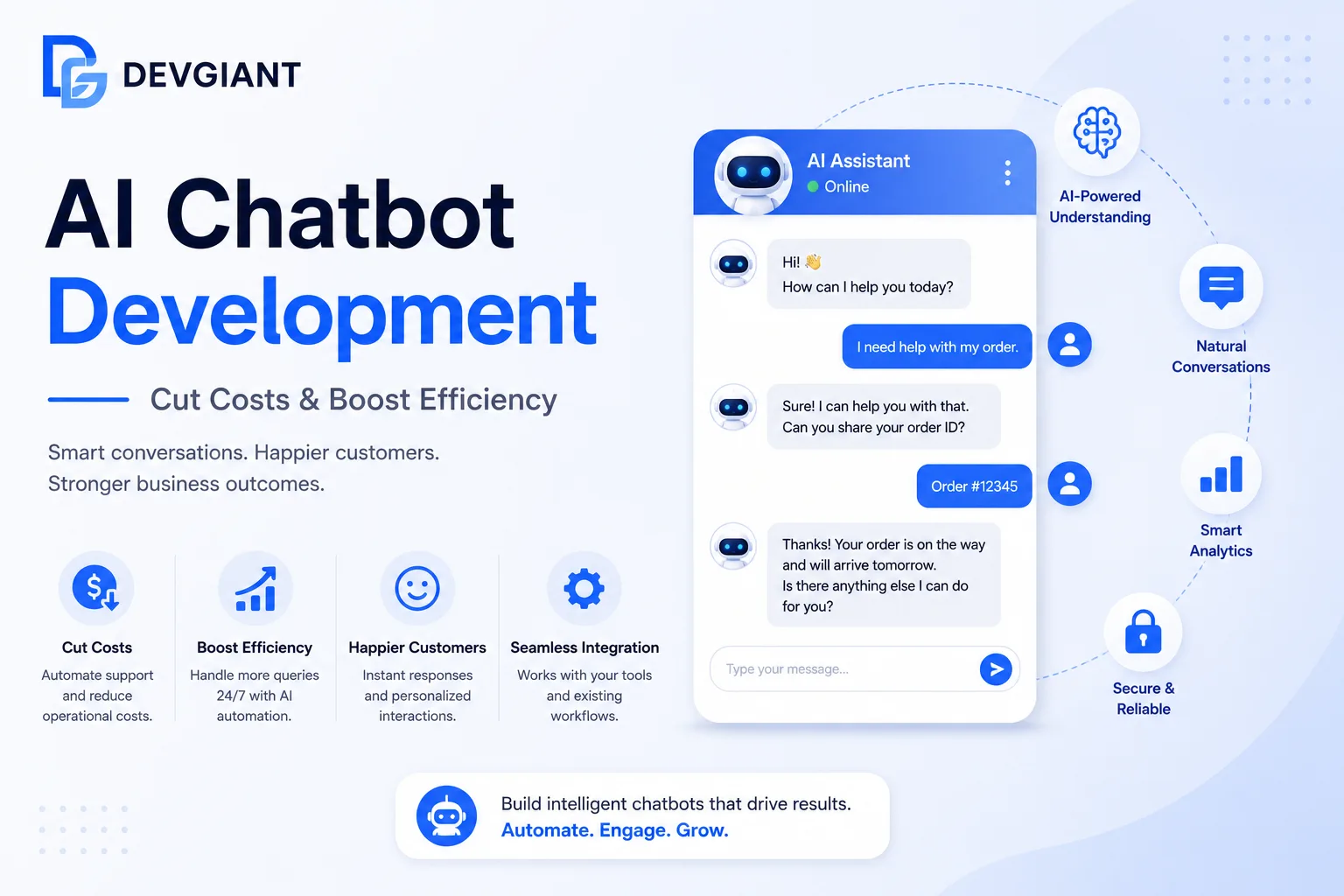 AI chatbot development - AI Chatbot Development: Cut Costs & Boost Efficiency